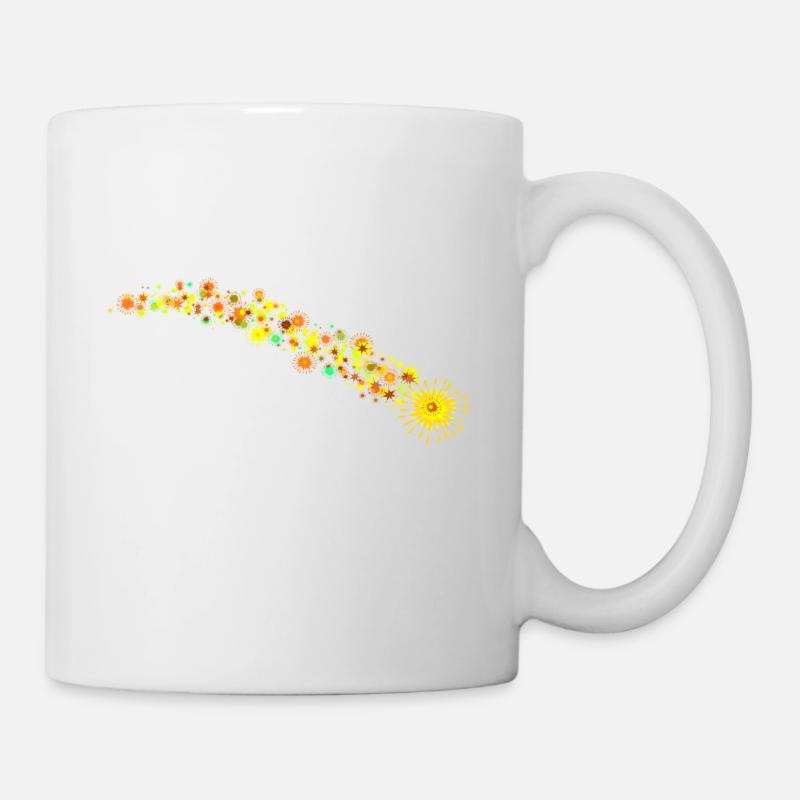 Sternschnuppe extrem - Tasse - Weiß