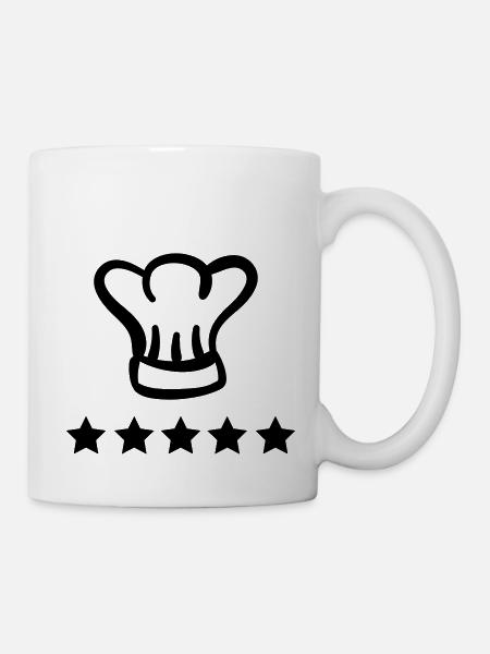 chefkoch - Tasse - Weiß