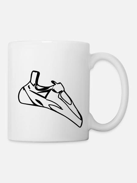 Basculez la chaussure - Mug blanc - blanc