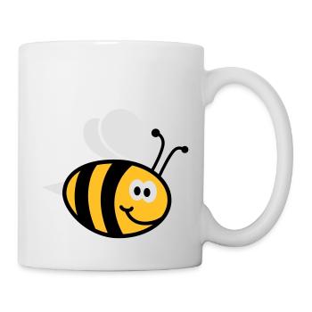 Bienchen 3C - Tasse - Weiß - Rechts