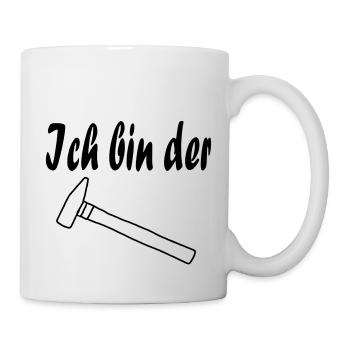 I am the hammer, gift, gift idea - Mug - white - Right