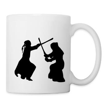 Kampfkunst Kendo -3 - Tasse - Weiß - Rechts