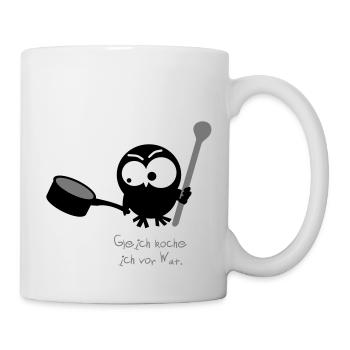 OWL / / DC Je frémissante de colère. - Mug blanc - blanc - Droite