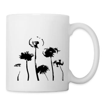 Pusteblume - Tasse - Weiß - Rechts