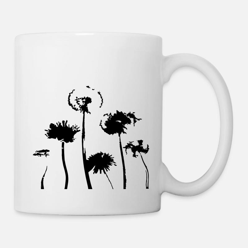 Pusteblume - Tasse - Weiß