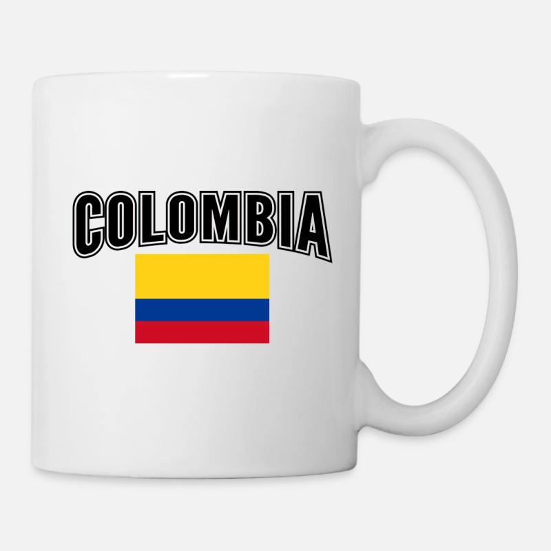 Colombie - Mug blanc - blanc