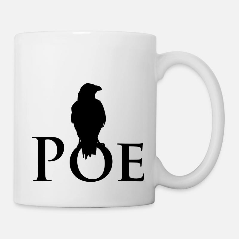 Poe Raven - Mug - white