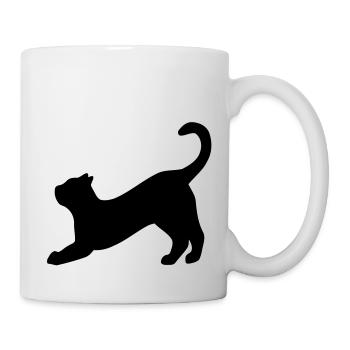 Katzenstrecken - Tasse - Weiß - Rechts