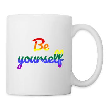 Be yourself - Mug - white - Right