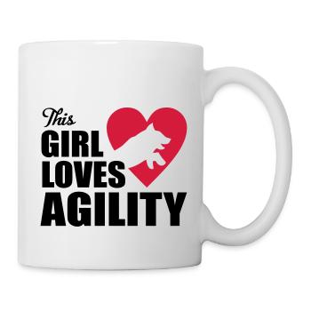 agility - Mug blanc - blanc - Droite
