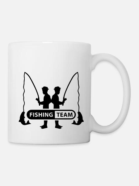fishing_team_c1 - Tasse - Weiß