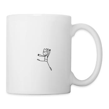 Freude - Tasse - Weiß - Rechts