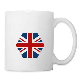 Great Britain flag - Mug - white - Right