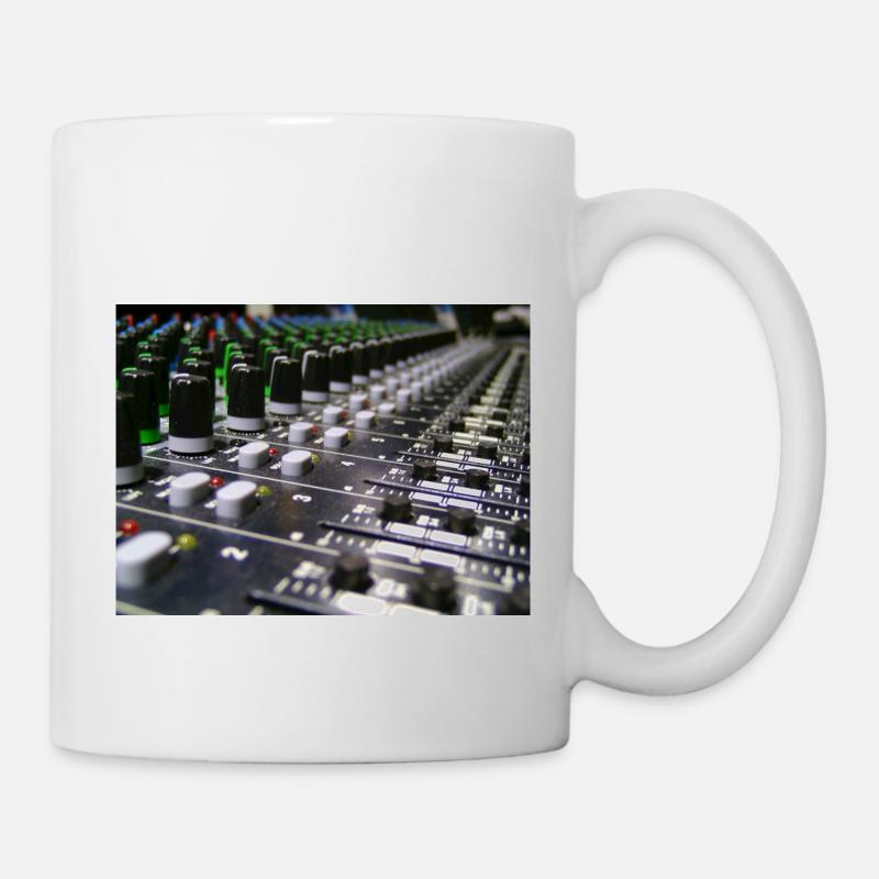 Mischpult Musicsound - Tasse - Weiß