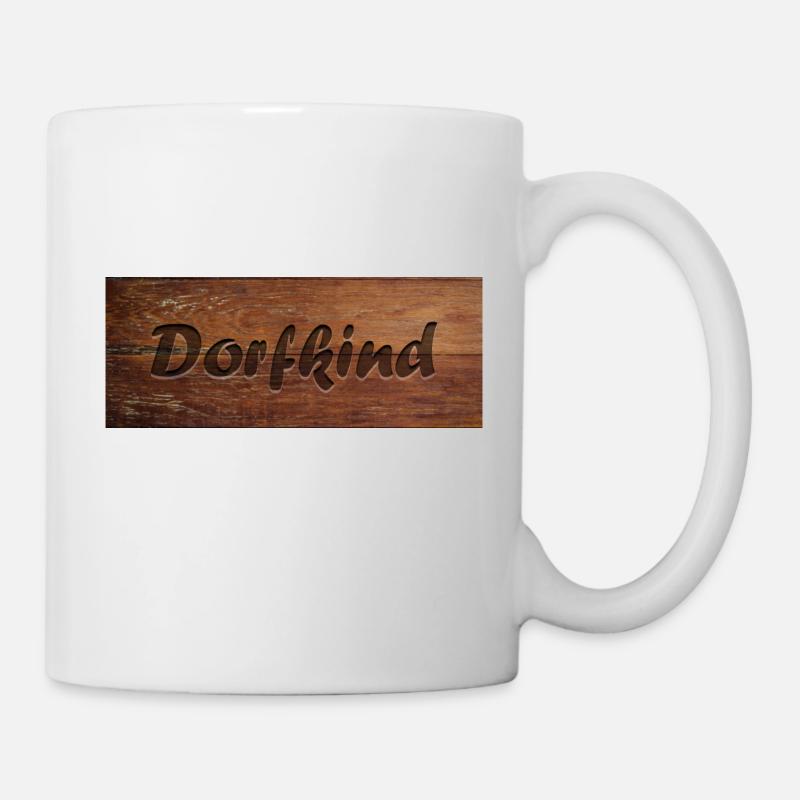 Dorfkind - Tasse - Weiß