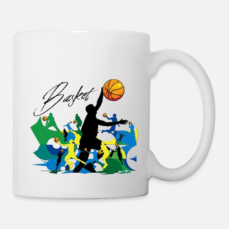 BASKET - Mug blanc - blanc