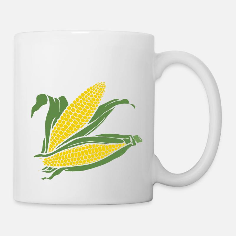 Mais - Tasse - Weiß