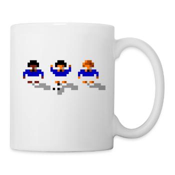 Soccer Blue and White - Mug - white - Right