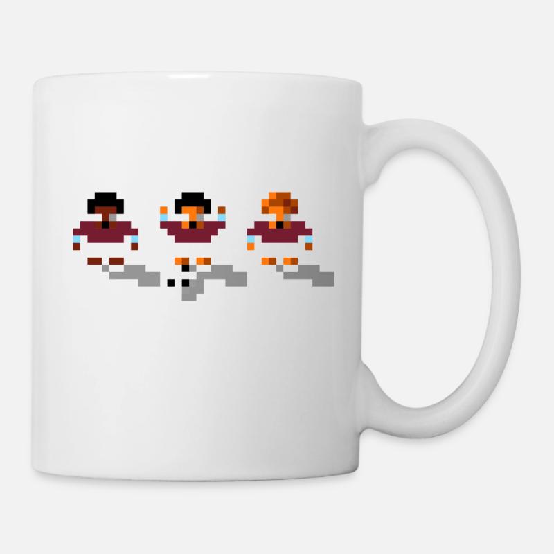 Soccer Claret and Blue alternative - Mug - white