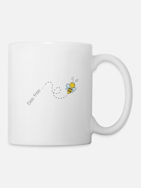 Sans abeilles ... - Mug blanc - blanc