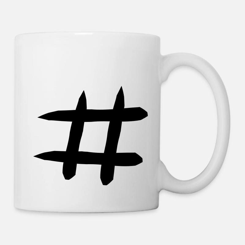 raute - Tasse - Weiß