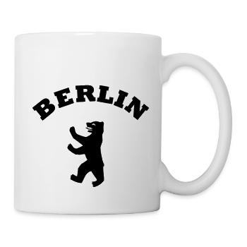 Berlin Baer - Tasse - Weiß - Rechts