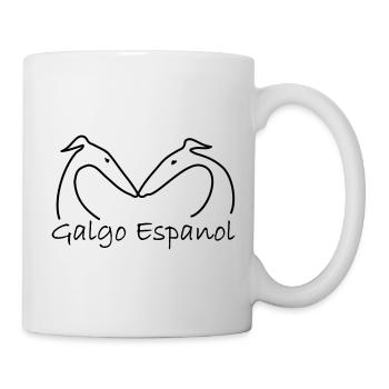 Galgopaar - Tasse - Weiß - Rechts