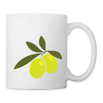 Olive olive tree gift - Mug - white - Right