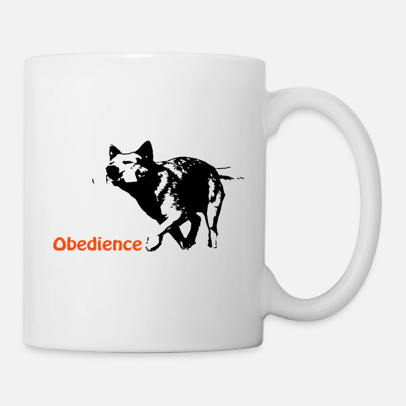Obedience Cattledog - Tasse - Weiß