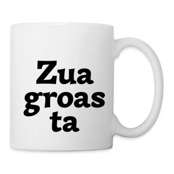 Zuagroasta - Tasse - Weiß - Rechts