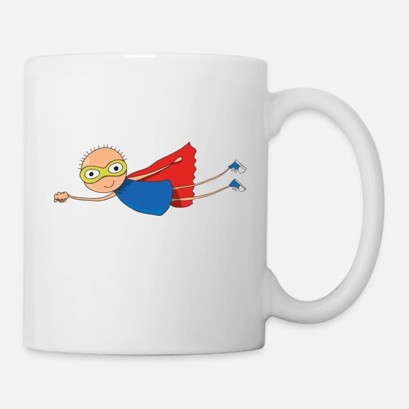 SUPERHERO - Mug blanc - blanc