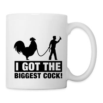 i_got_the_biggest_cock__f1 - Mug - white - Right