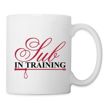 Sub in training - Tasse - Weiß - Rechts
