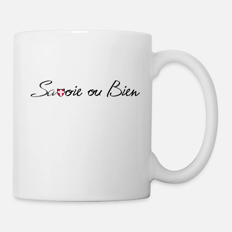 savoie ou bien - Mug blanc - blanc