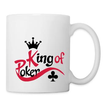 poker - Mug blanc - blanc - Droite