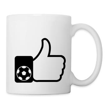 Like Football - Mug blanc - blanc - Droite