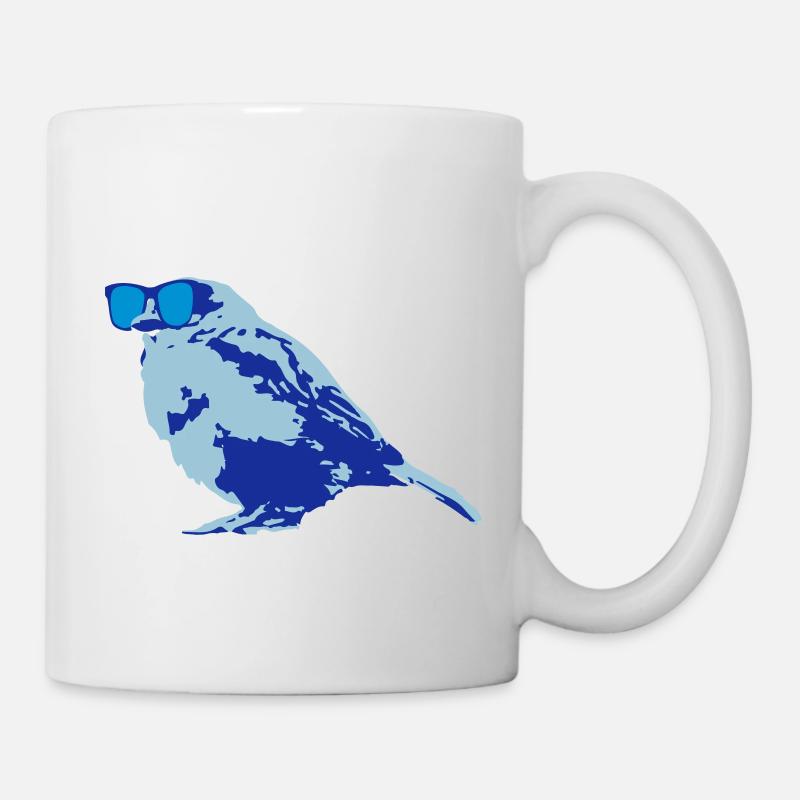 Spatz - Tasse - Weiß