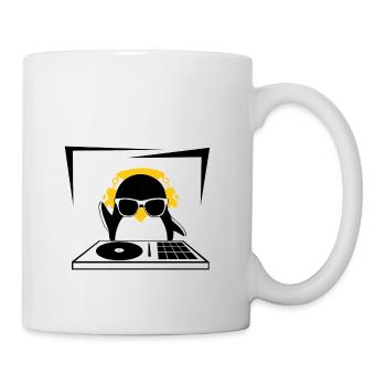 pingouin - Mug blanc - blanc - Droite