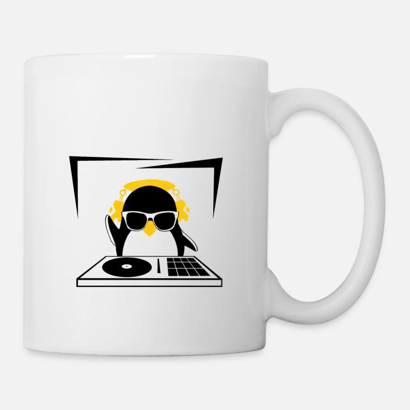 pingouin - Mug blanc - blanc