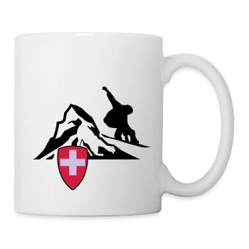 matterhorn schweiz zermatt - Tasse - Weiß - Rechts