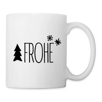 Frohe Weihnachten Partnerlook - Teil 1 - Tasse - Weiß - Rechts