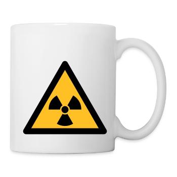 Hazard Symbol - Radioactivity (2-color) - Mug - white - Right