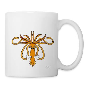 Kraken o' Roger - Tasse - Weiß - Rechts