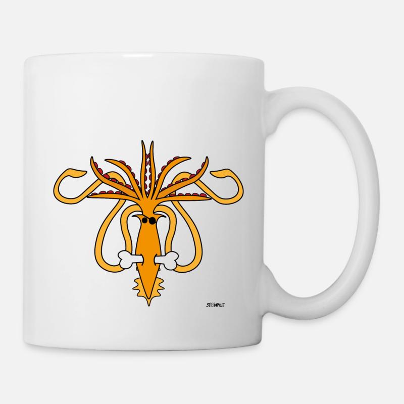 Kraken o 'Roger - Mug blanc - blanc