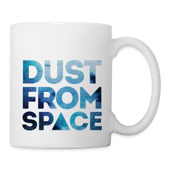 dust from space HIPSTER MOUSTACHE GEEK SWAG STYLE - Tasse - Weiß - Rechts