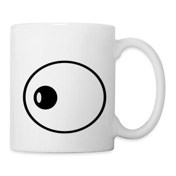 Auge - Tasse - Weiß - Rechts