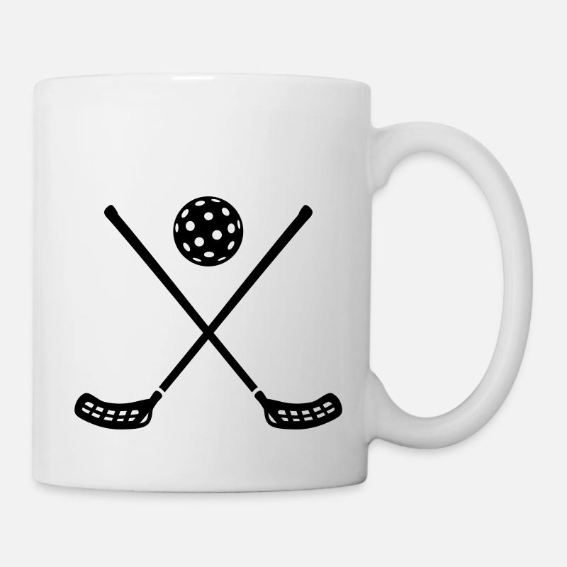 Floorball - Tasse - Weiß