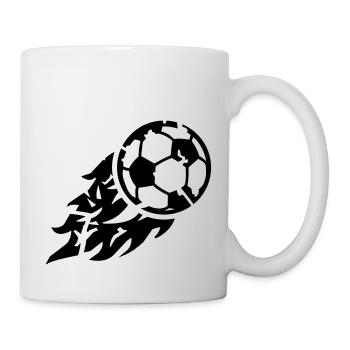 fire_soccer_ball_bx1 - Mug - white - Right