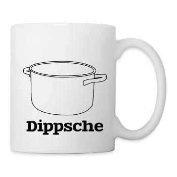 Topf Deckel Hessen Valentinstag Partnerlook Liebe - Tasse - Weiß - Rechts