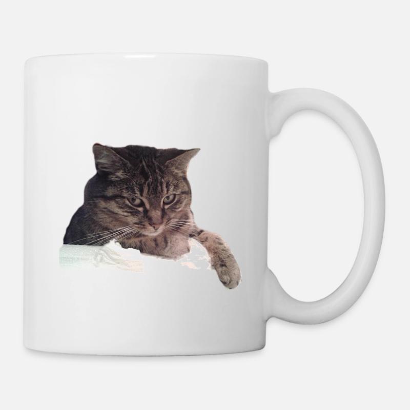 Katze - Tasse - Weiß